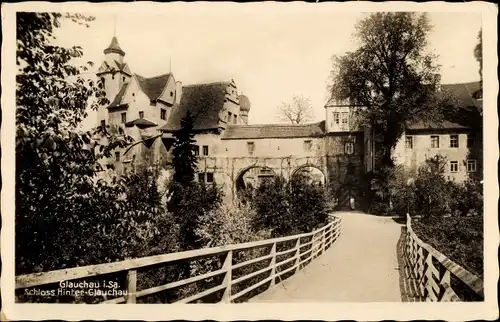 Ak Glauchau in Sachsen, Schloss