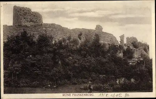 Ak Neubois Gereuth Elsass Bas Rhin, Hotel Altenberg, RuineFrankenburg