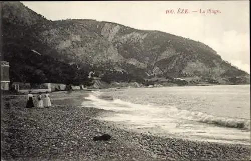 Ak Èze Alpes Maritimes, La Plage