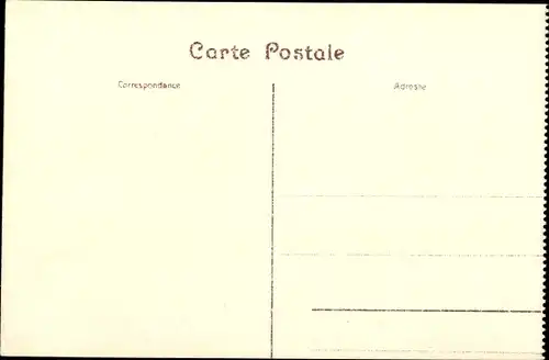 Ak Warneton Nord, Maison Communale et la Place