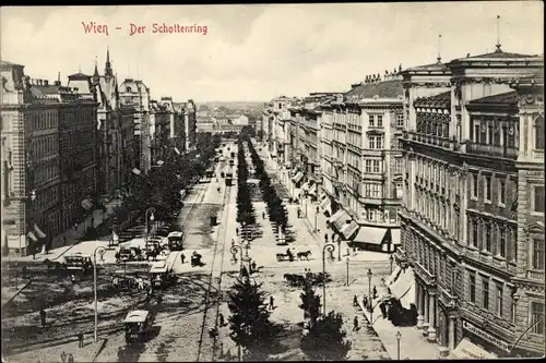 Ak Wien 1 Innere Altstadt, Schottenring