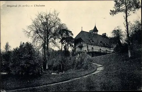 Ak Orgeval Yvelines, L'Aulnette