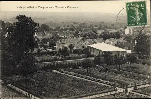 Noisy-le-Roi Yvelines, Vue prise de la tour du Couvent