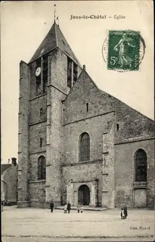 Ak Jouy le Châtel Seine et Marne, Kirche