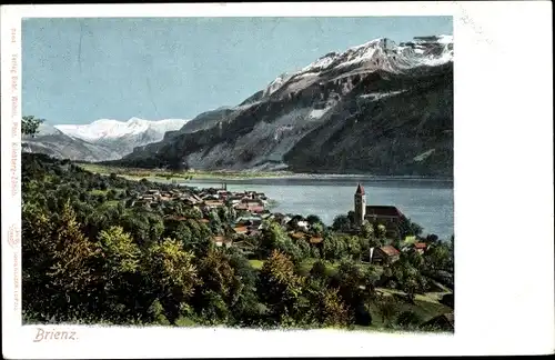 Ak Brienz Kanton Bern, Gesamtansicht