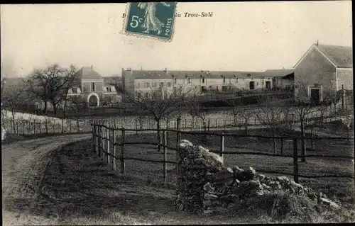 Ak Yvelines Frankreich, Ortspartie