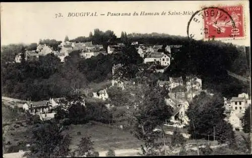Ak Bougival Yvelines, Panorama du Hameau de Saint Michel