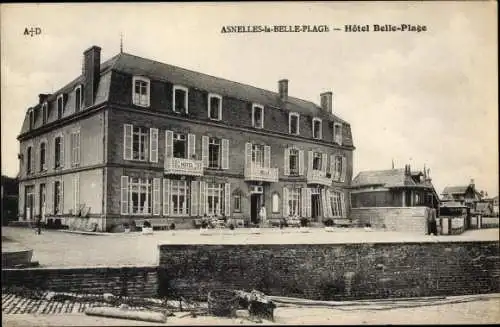 Ak Asnelles Calvados, Hôtel Belle Plage