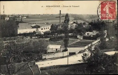Ak Nonancourt Eure, Usines de Vrisseuil