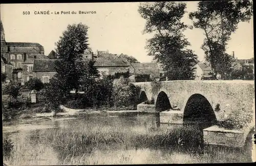 Ak Cande Maine et Loire, Le Pont du Beuvron