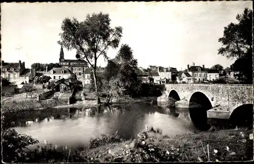 Ak Cande Maine et Loire, Vue generale