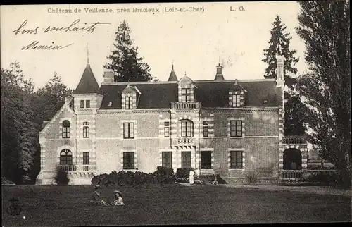 Ak Bracieux Loir et Cher, Chateau de Veilenne