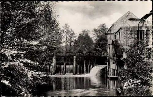 Ak Jouy sur Morin Seine et Marne, Le Barrage de la Chair aux Gens