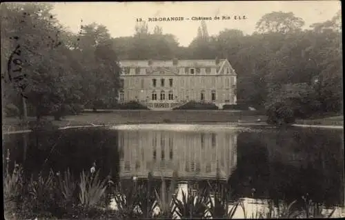 Ak Ris Orangis Essonne, Château de Ris