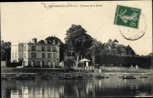 Ak Ris Orangis Essonne, Château de la Borde