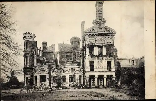 Ak Varennes sur Loire Maine et Loire, Château