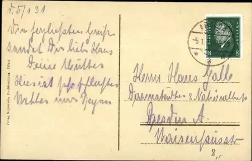 Ak Apolda in Thüringen, Heidenberg