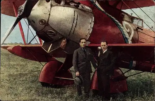 Ak D Costes, M Bellonte, Flugzeug