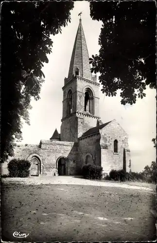 Ak Gennes Maine et Loire, L'Eglise St Eusebe