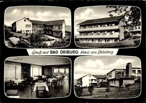Ak Bad Driburg in Westfalen, Haus am Steinberg