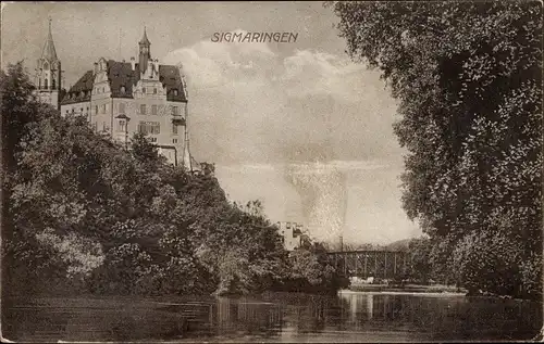 Ak Sigmaringen an der Donau Baden Württemberg, Hohenzollernschloss