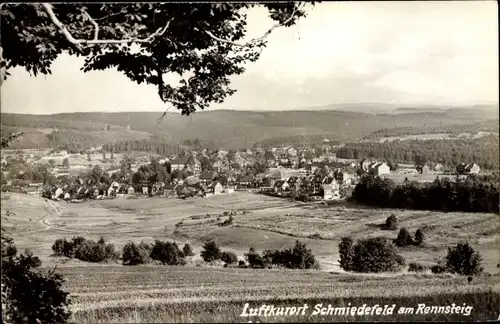 Ak Schmiedefeld am Rennsteig Suhl, Panorama