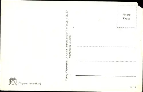 Ak Nassau Frauenstein im Erzgebirge, Altes Forsthaus FDGB Vertragsheim