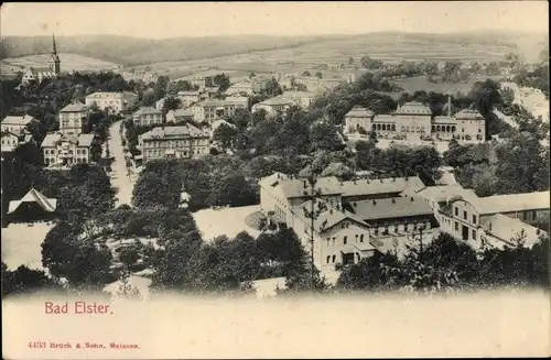 Ak Bad Elster im Vogtland, Panorama