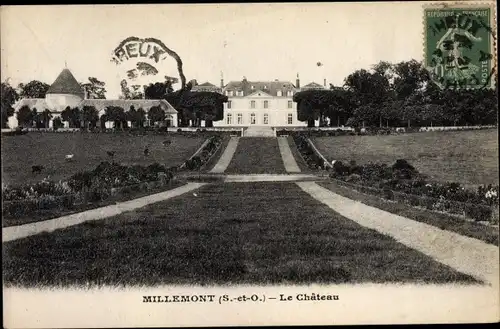 Ak Millemont Yvelines, Le Chateau