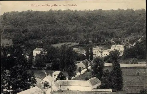 Ak Milon-la-Chapelle Yvelines, Vue Generale