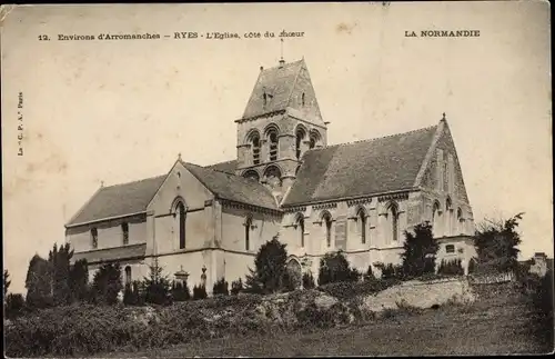 Ak Ryes Calvados, Kirche