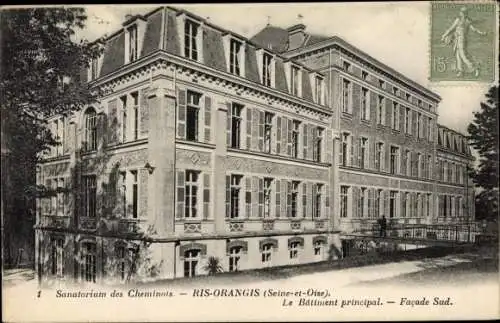 Ak Ris Orangis Essonne, Le Bâtiment principal