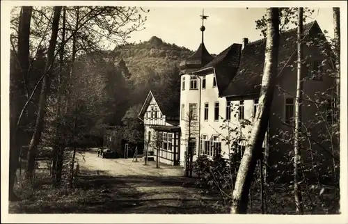 Ak Römhild in Thüringen, Hotel Waldhaus