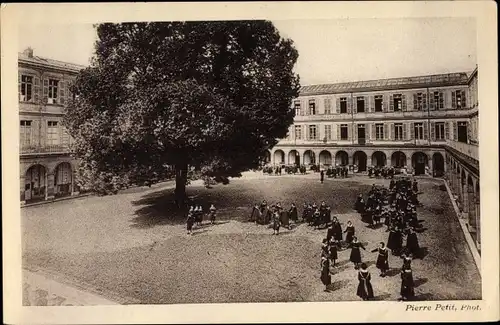Ak Yvelines Frankreich, Ortspartie, Einladung, Honneur et Patrie