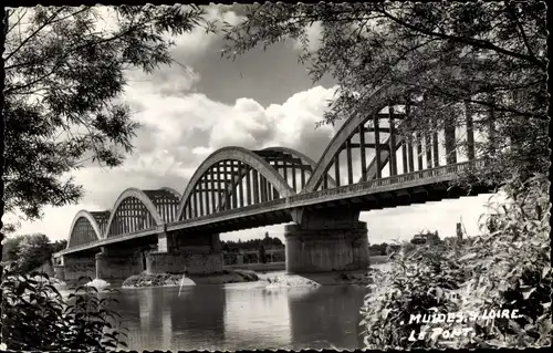 Ak Muides Loir et Cher, Le Pont