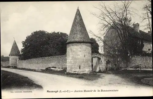 Ak Mazangé Loir et Cher, Ancien Manoir de la Bonnaventura