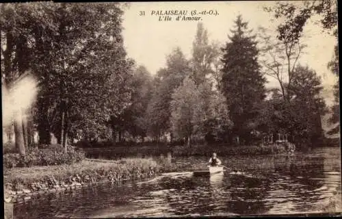 Ak Palaiseau Essonne, L'Ile d'Amour