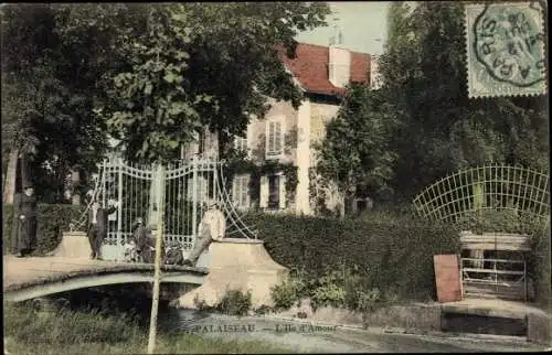 Ak Palaiseau Essonne, L'Ile d'Amour