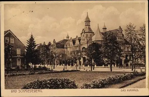 Ak Bad Schmiedeberg in der Dübener Heide, Kurhaus