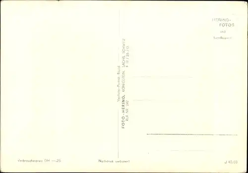 Ak Hohnstein in der Sächsischen Schweiz, Gasthaus Bockmühle im Polenztal, Garten