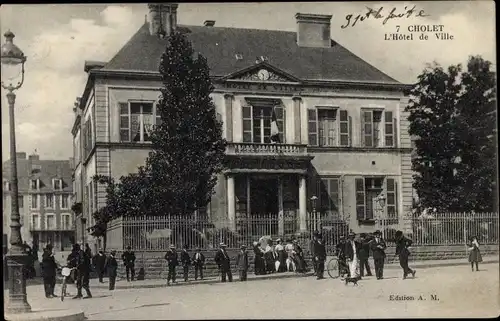 Ak Cholet Maine et Loire, L'Hôtel de Ville