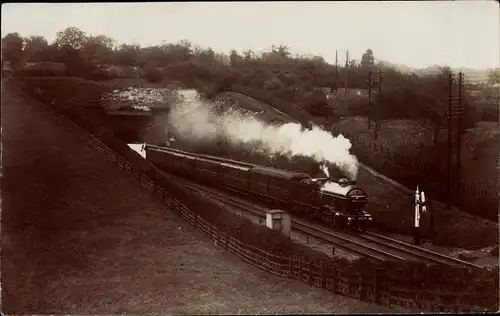 Ak Britische Eisenbahn, Scotch Express near Welwyn