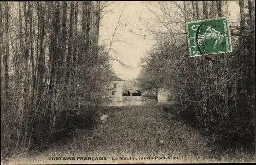 Ak Fontaine Francaise Côte-d’Or, Le Moulin