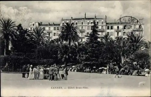 Ak Cannes Alpes Maritimes, Hotel Beau Site