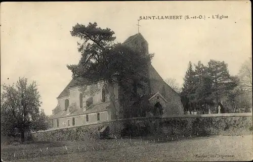 Ak Saint Lambert Yvelines, L'Eglise