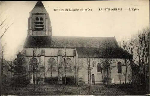 Ak Sainte Mesme Yvelines, L'Eglise