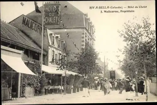 Ak Riva Bella Calvados, Hôtel du Chalet, J. Malicorne