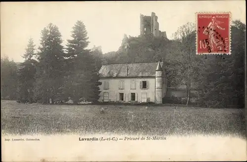 Ak Lavardin Loir et Cher, Prieure de St Martin