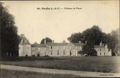 Ak Marolles Loir et Cher, Chateau de Pezay