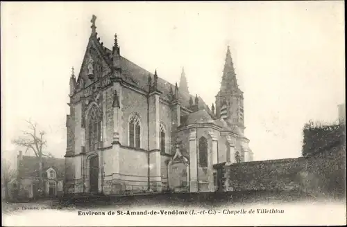 Ak Villethiou Loir et Cher, Chapelle de Villethiou